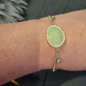 Banana Republic Green Aventurine Bracelet
